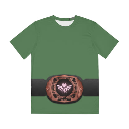 AlexNorimaki - All-Over Print Crew Neck Tee - Community Belt