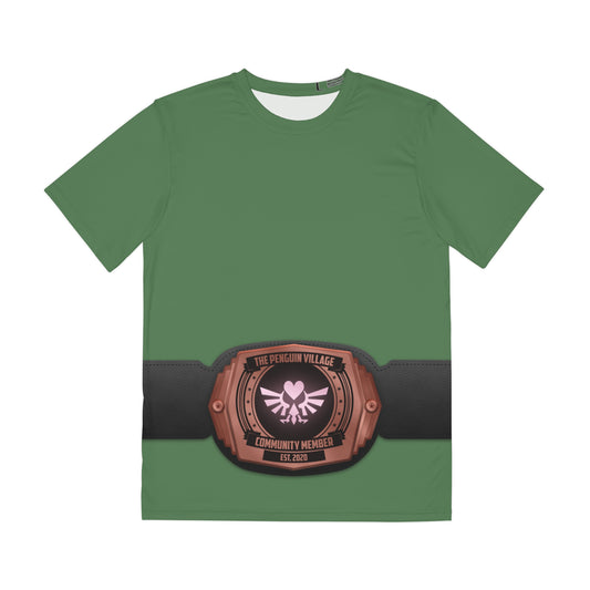 AlexNorimaki - All-Over Print Crew Neck Tee - Community Belt