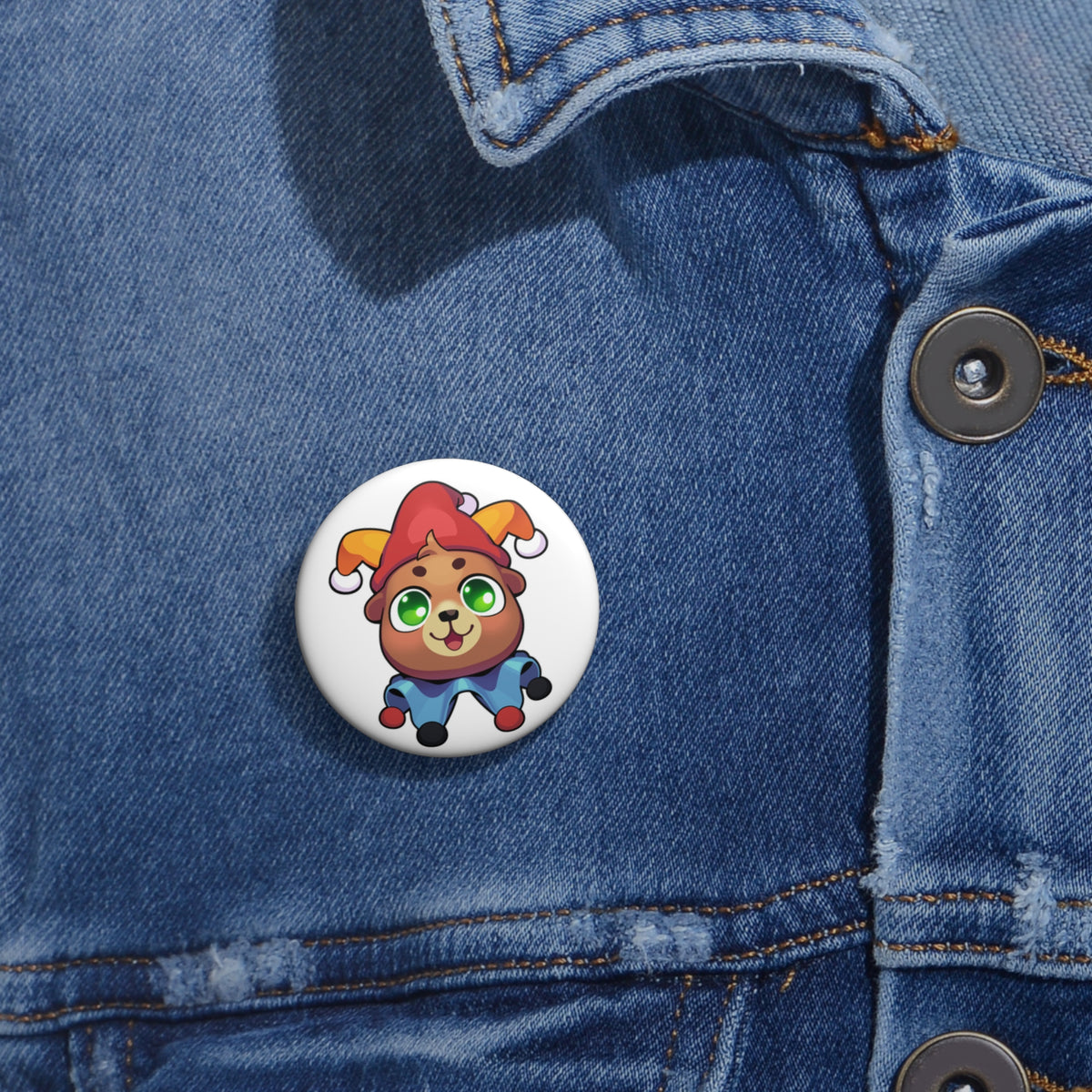 Burr - Custom Pin Buttons - Burrlatro - TantrumCollectibles.com