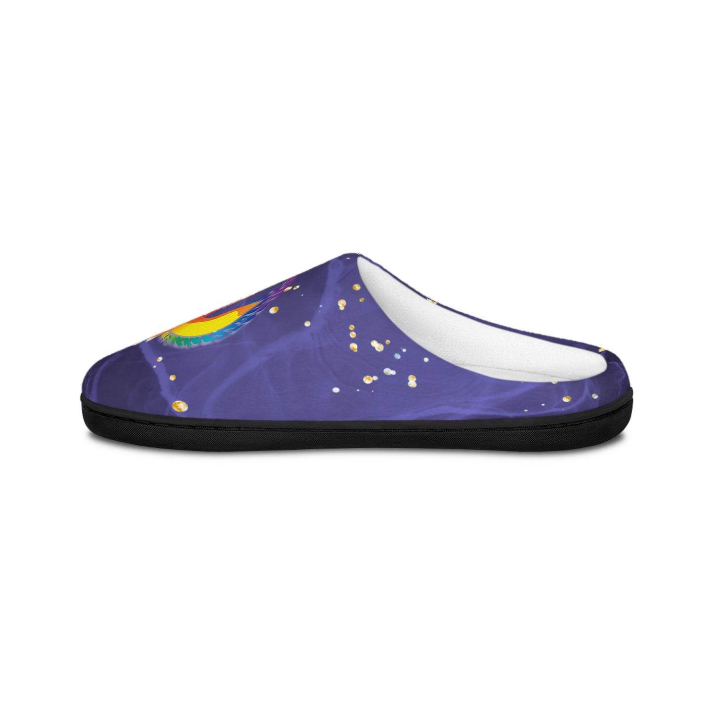 Penguicon - Men's Indoor Slippers - Galaxy Penguin (Exclusive Item) - TantrumCollectibles.com