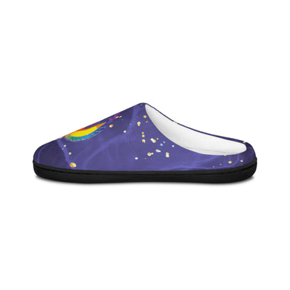 Penguicon - Men's Indoor Slippers - Galaxy Penguin (Exclusive Item) - TantrumCollectibles.com