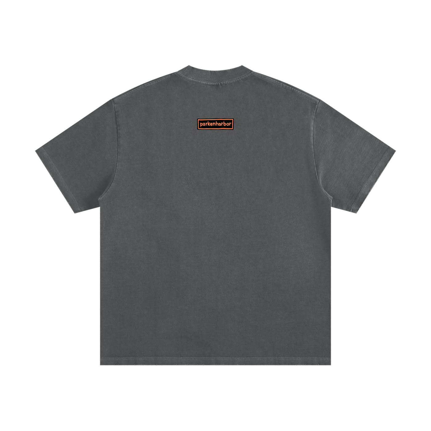parkenharbor - Heavyweight Frayed Tee - Bedroom (Orange) - TantrumCollectibles.com