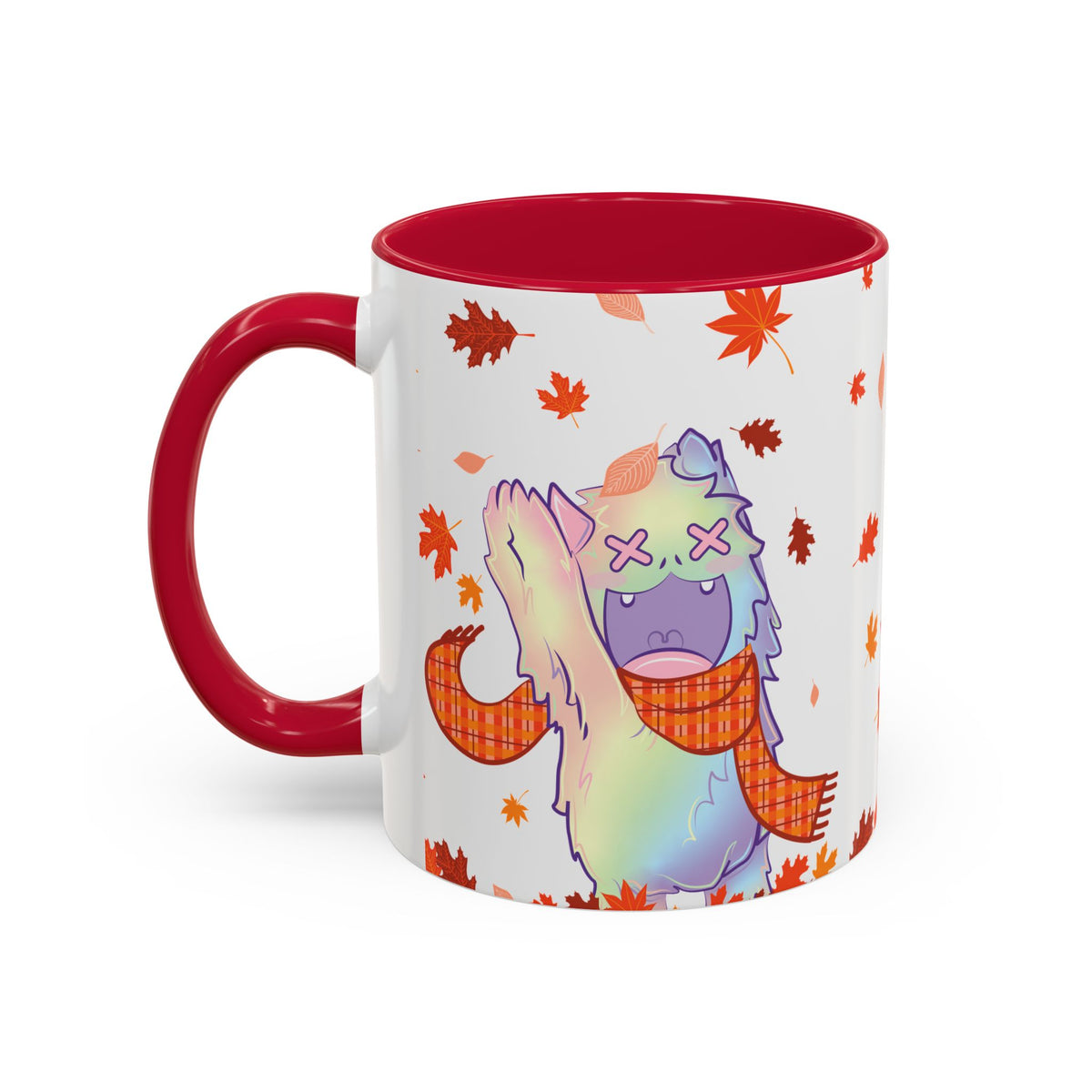ThePastelYeti - Colorful Mugs - Autumn Yeti - TantrumCollectibles.com