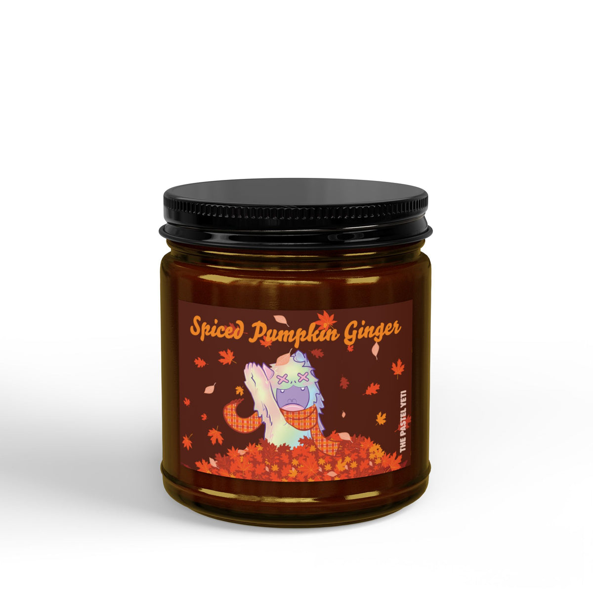 ThePastelYeti - Scented Soy Candles with Black Lid, (4 and 9oz) - TantrumCollectibles.com