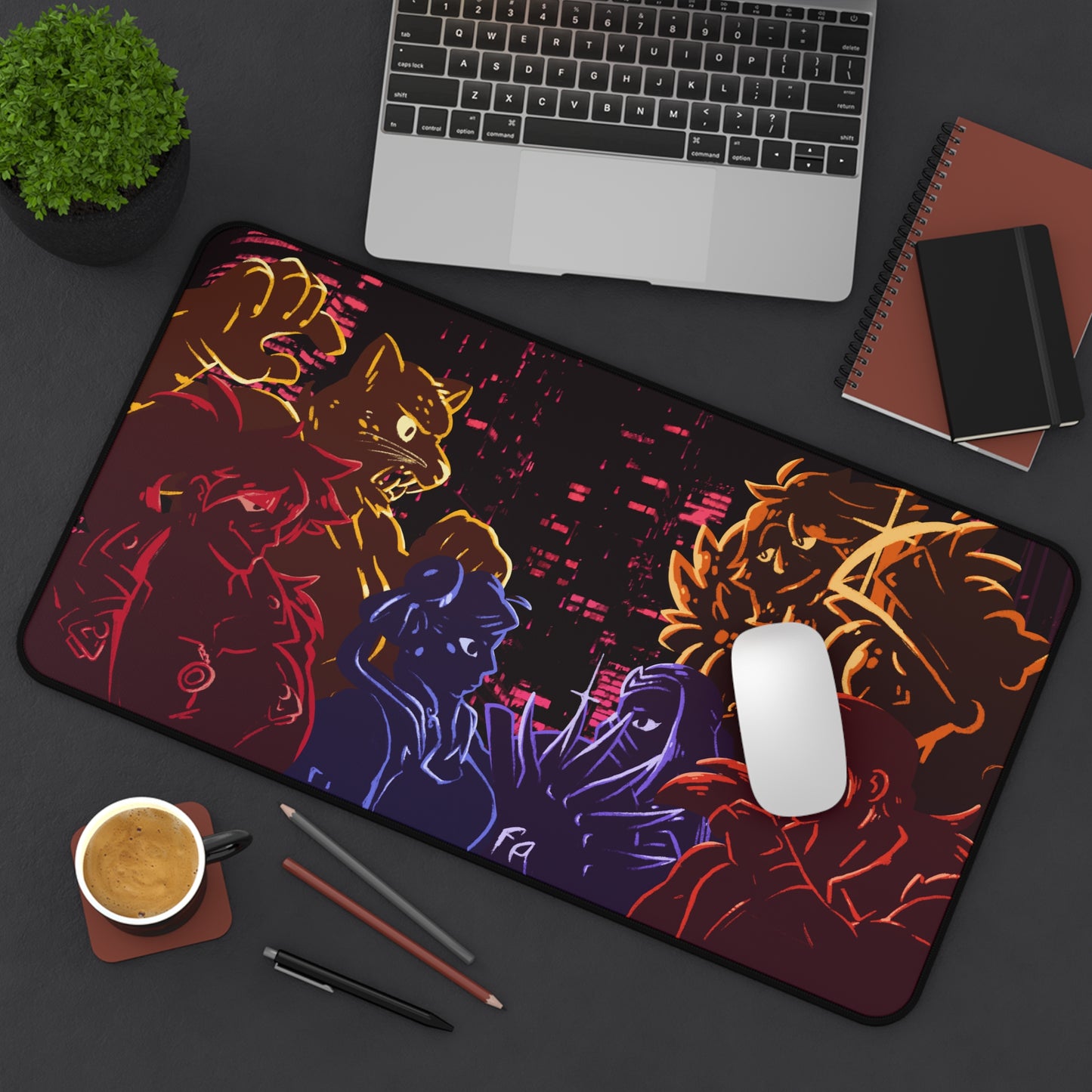 FGC Colosseum - Desk Mat - Ready... Fight! (Color)