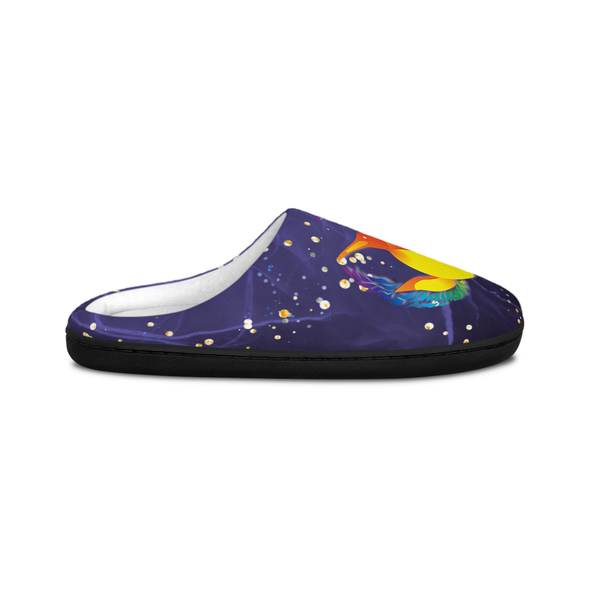 Penguicon - Women's Indoor Slippers - Galaxy Penguin (Exclusive Item) - TantrumCollectibles.com