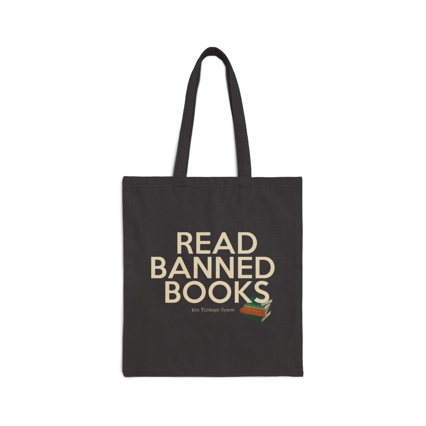 The Vintage Space - Cotton Canvas Tote Bag - Read Banned Books