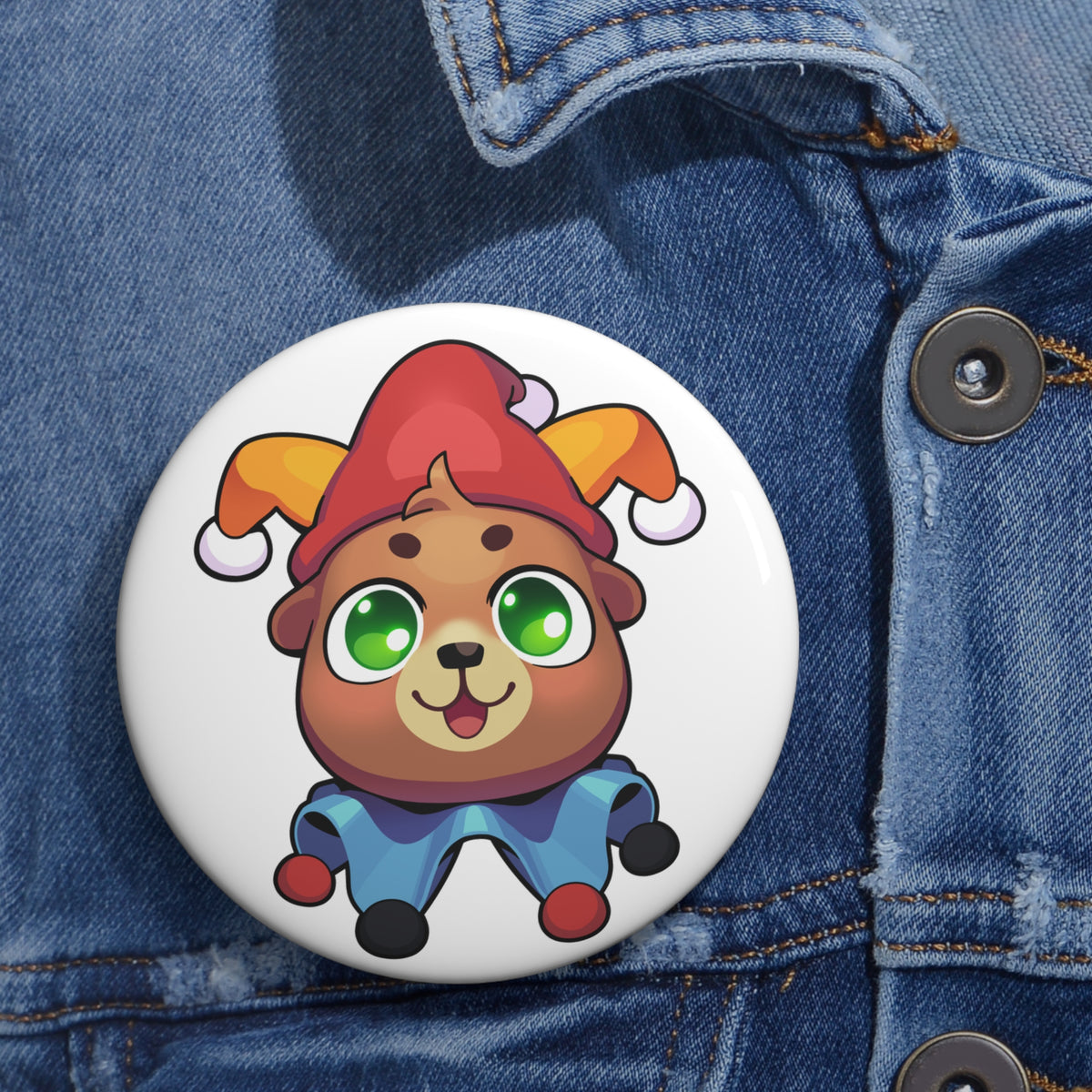 Burr - Custom Pin Buttons - Burrlatro - TantrumCollectibles.com