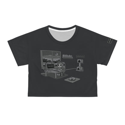 parkenharbor - Crop Tee - Grey Bedroom v.2 - TantrumCollectibles.com