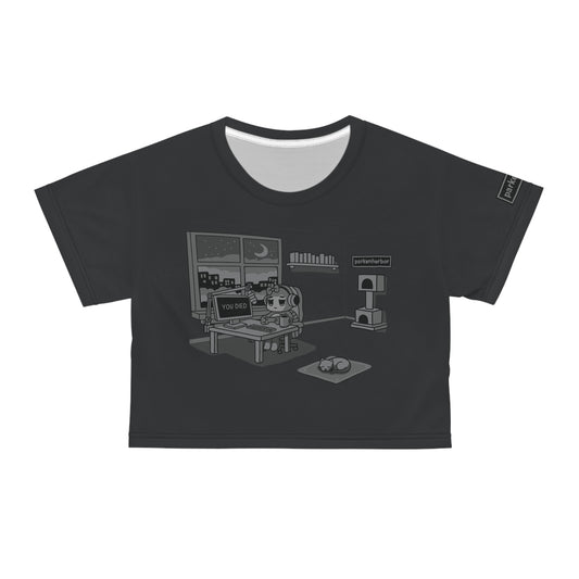 parkenharbor - Crop Tee - Grey Bedroom v.2 - TantrumCollectibles.com