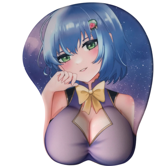 Kiara_TV - 3D Mouse Pad With Wrist Support