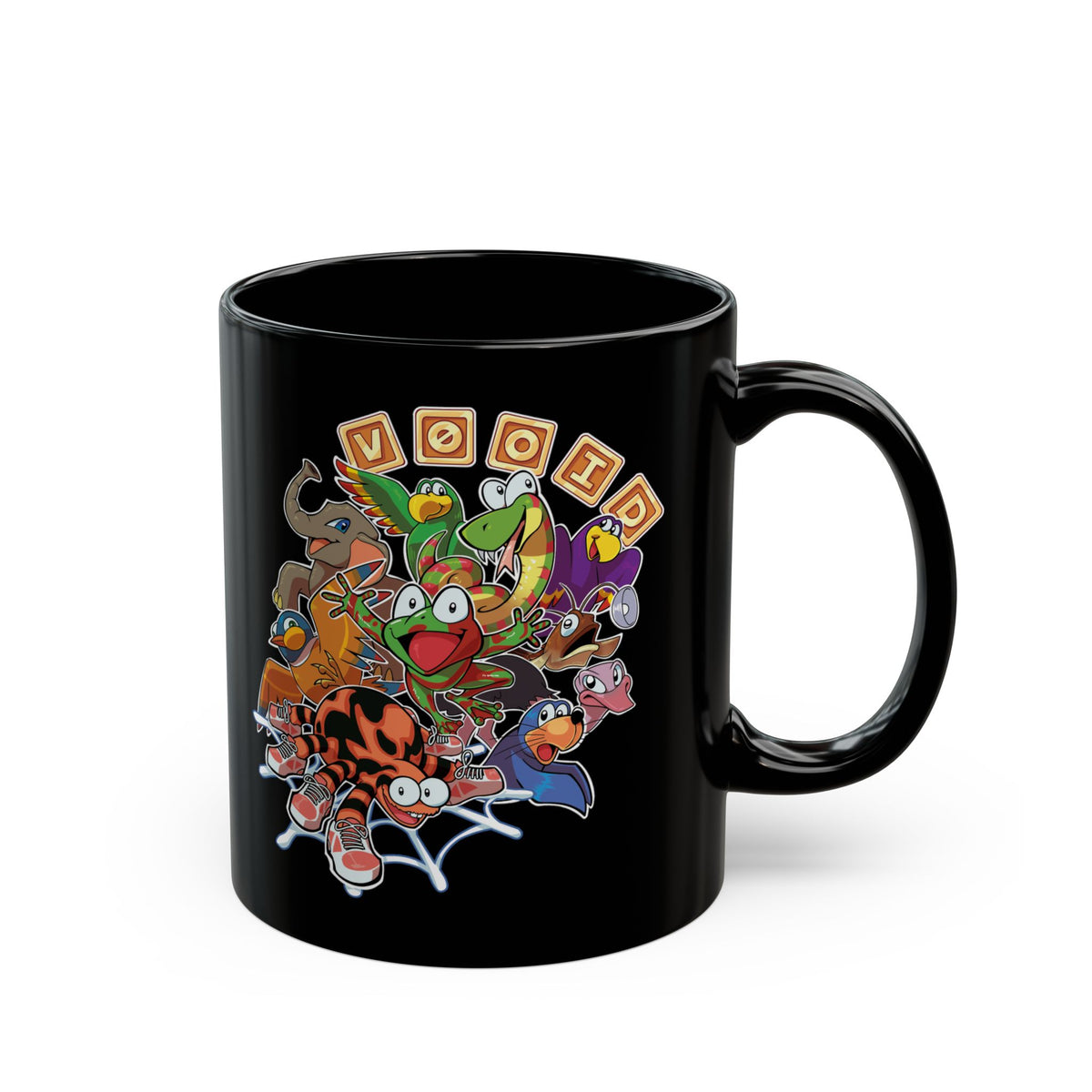 V0oid - Black Mug - Animal Friends