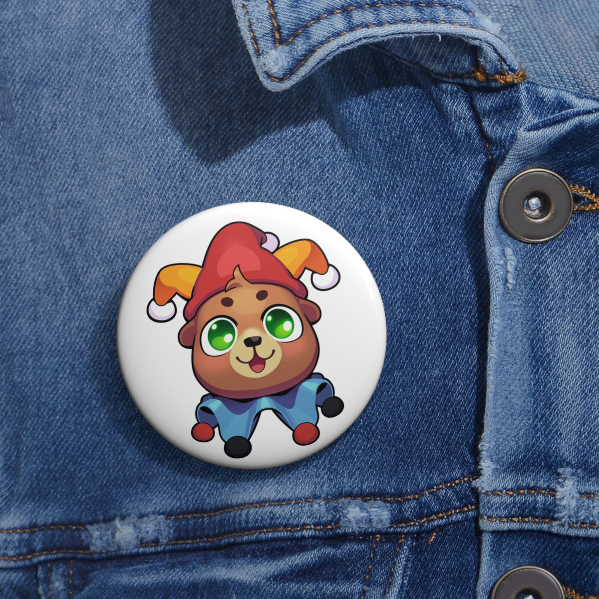 Burr - Custom Pin Buttons - Burrlatro - TantrumCollectibles.com