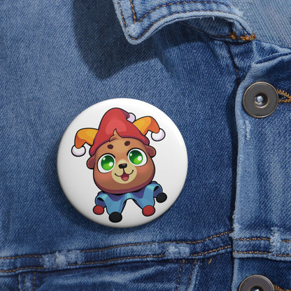 Burr - Custom Pin Buttons - Burrlatro - TantrumCollectibles.com