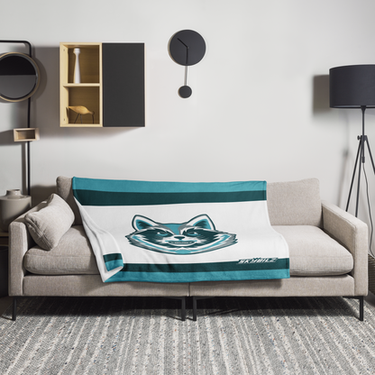 Skybilz - Throw Blanket - Ice Raccoon