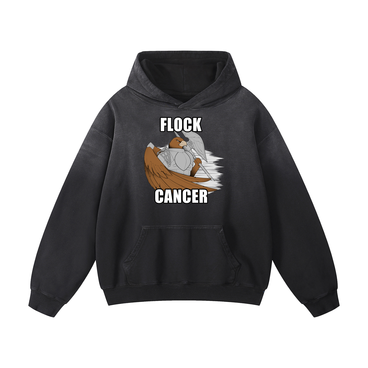Lobosjr - Heavyweight Sunfade Oversized Hoodie - Flock Cancer - TantrumCollectibles.com