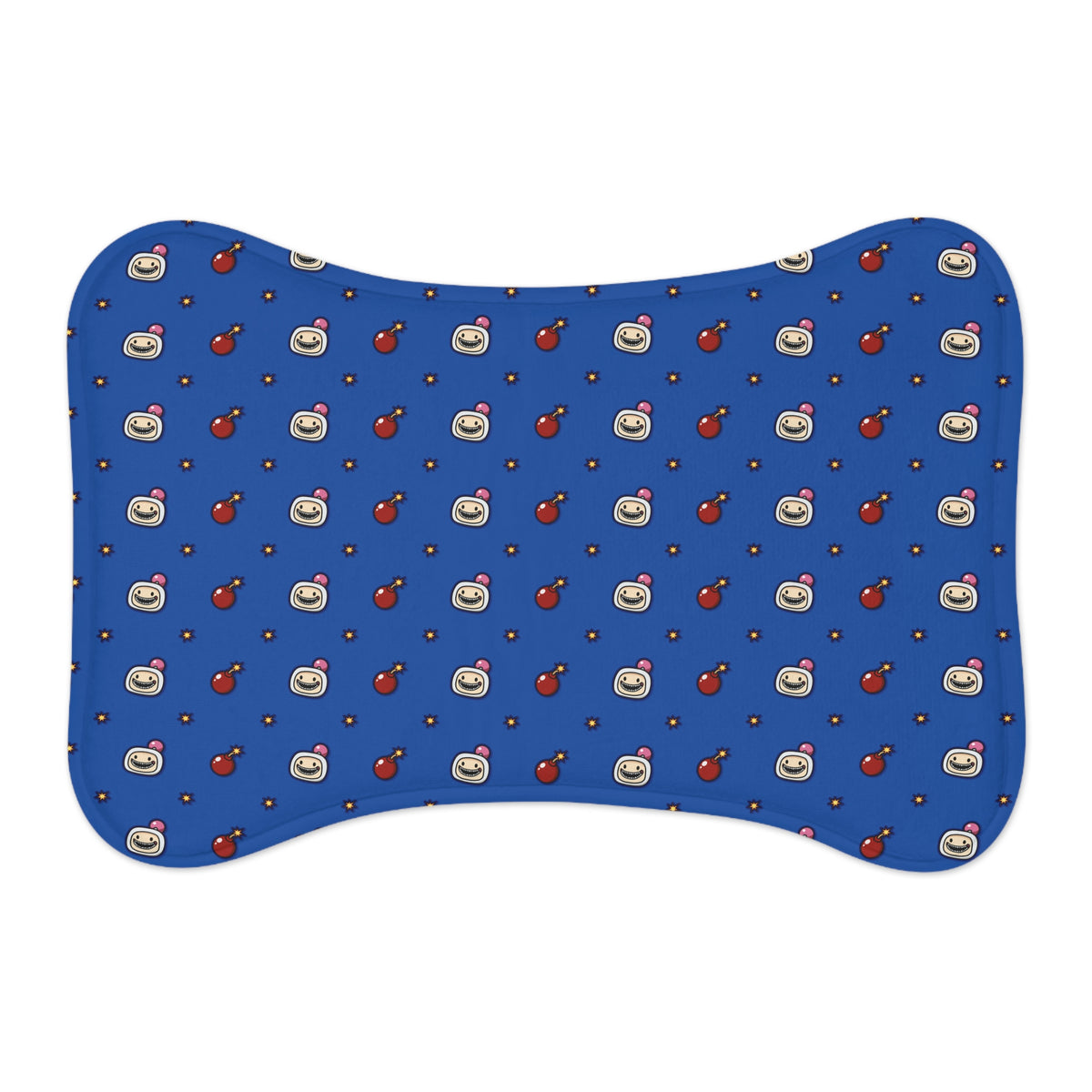 Vswed - Pet Feeding Mats - Blue Teeth & Bomb - TantrumCollectibles.com