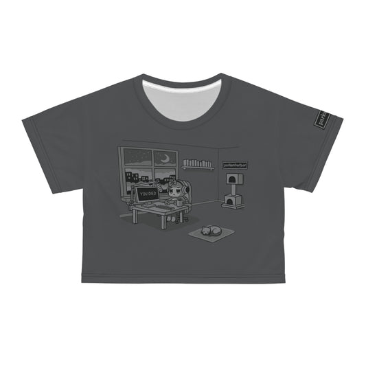 parkenharbor - Crop Tee - Grey Bedroom v.1 - TantrumCollectibles.com
