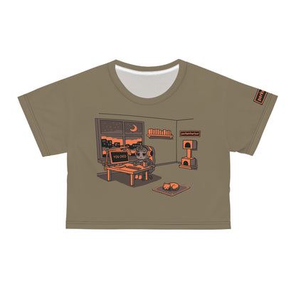 parkenharbor - Crop Tee - Orange Bedroom v.1 - TantrumCollectibles.com