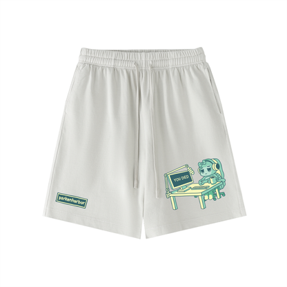 parkenharbor - Vintage Wash Shorts - Green Desk - TantrumCollectibles.com