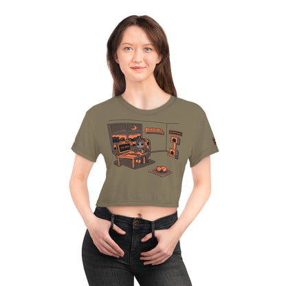 parkenharbor - Crop Tee - Orange Bedroom v.1 - TantrumCollectibles.com