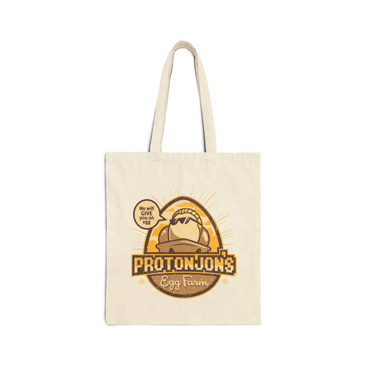 ProtonJon - Tote Bag - Egg Farm