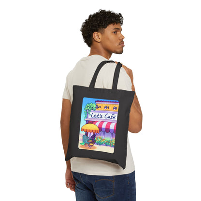 Hurgle Studios - Tote Bag - Let's Café
