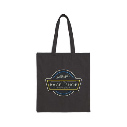 JalBagel - Cotton Canvas Tote Bag - Bagel Shop - TantrumCollectibles.com