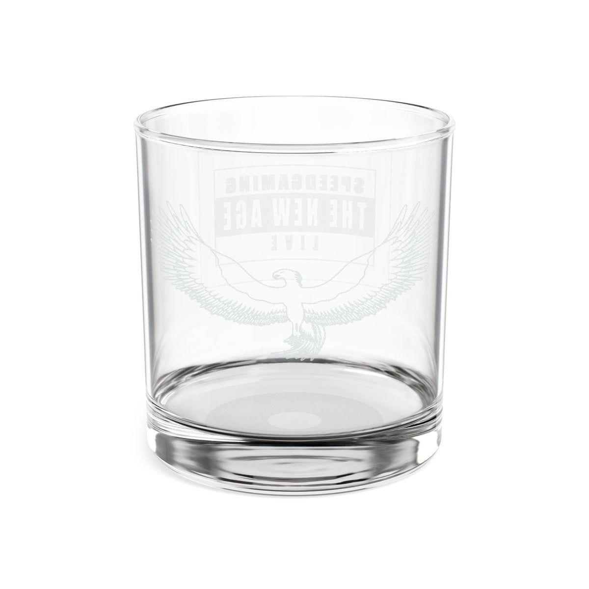 Speedgaming - Engraved Rocks Glass - TantrumCollectibles.com