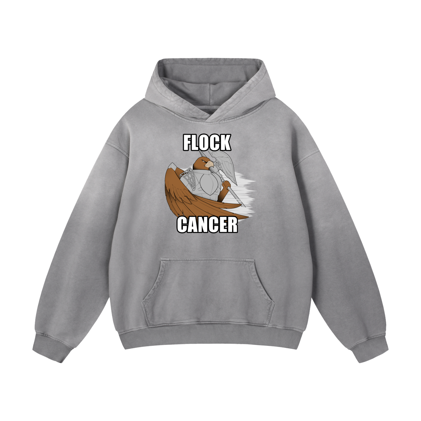 Lobosjr - Heavyweight Sunfade Oversized Hoodie - Flock Cancer - TantrumCollectibles.com