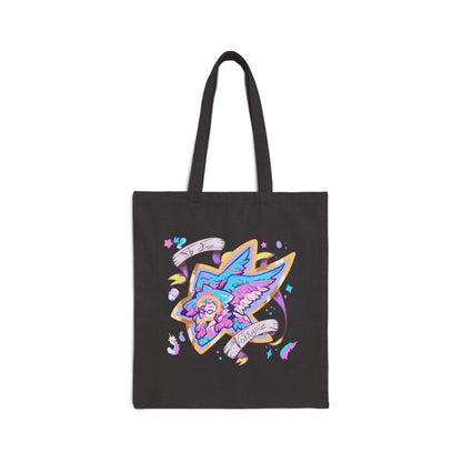 ProtonJon - Tote Bag - Trans Pride Wingstar