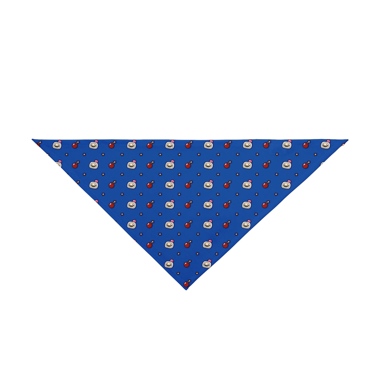 Vswed - Pet Bandana - Blue Teeth & Bomb - TantrumCollectibles.com