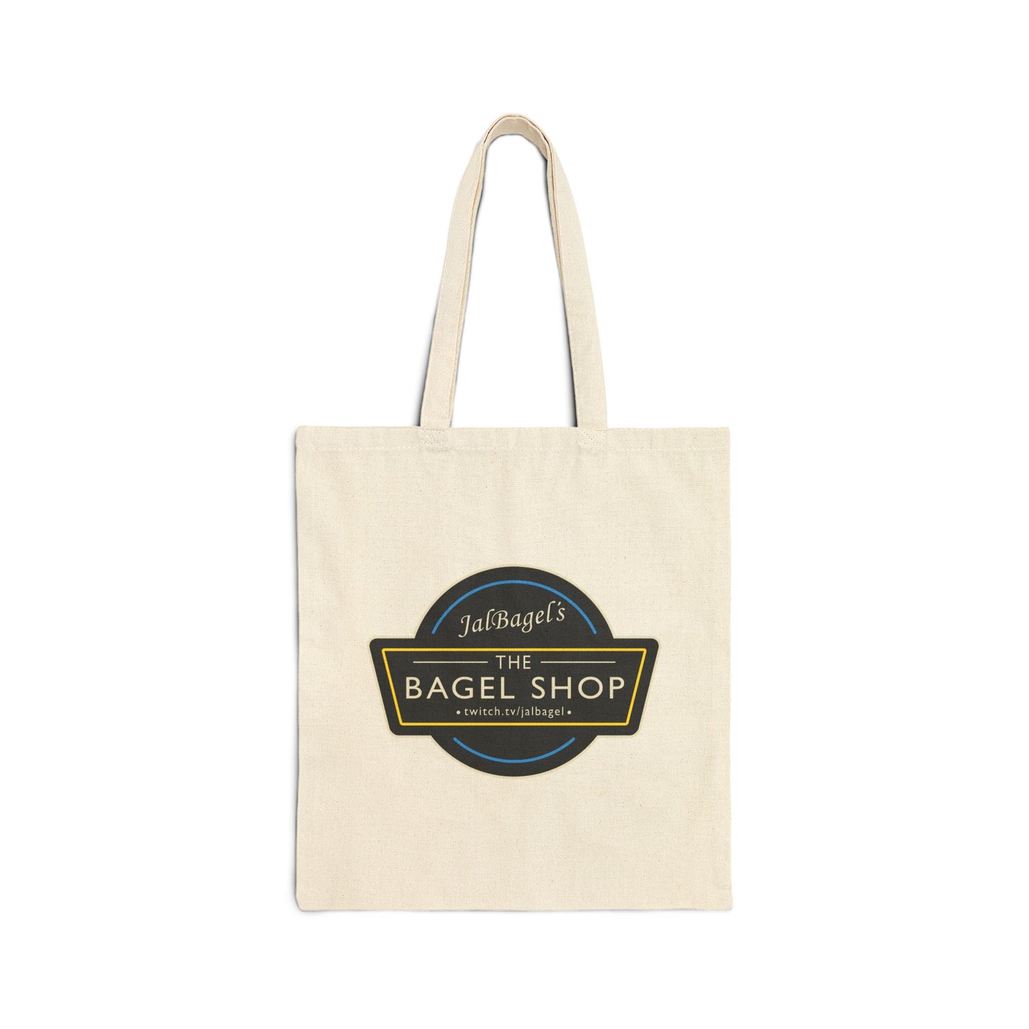 JalBagel - Cotton Canvas Tote Bag - Bagel Shop - TantrumCollectibles.com
