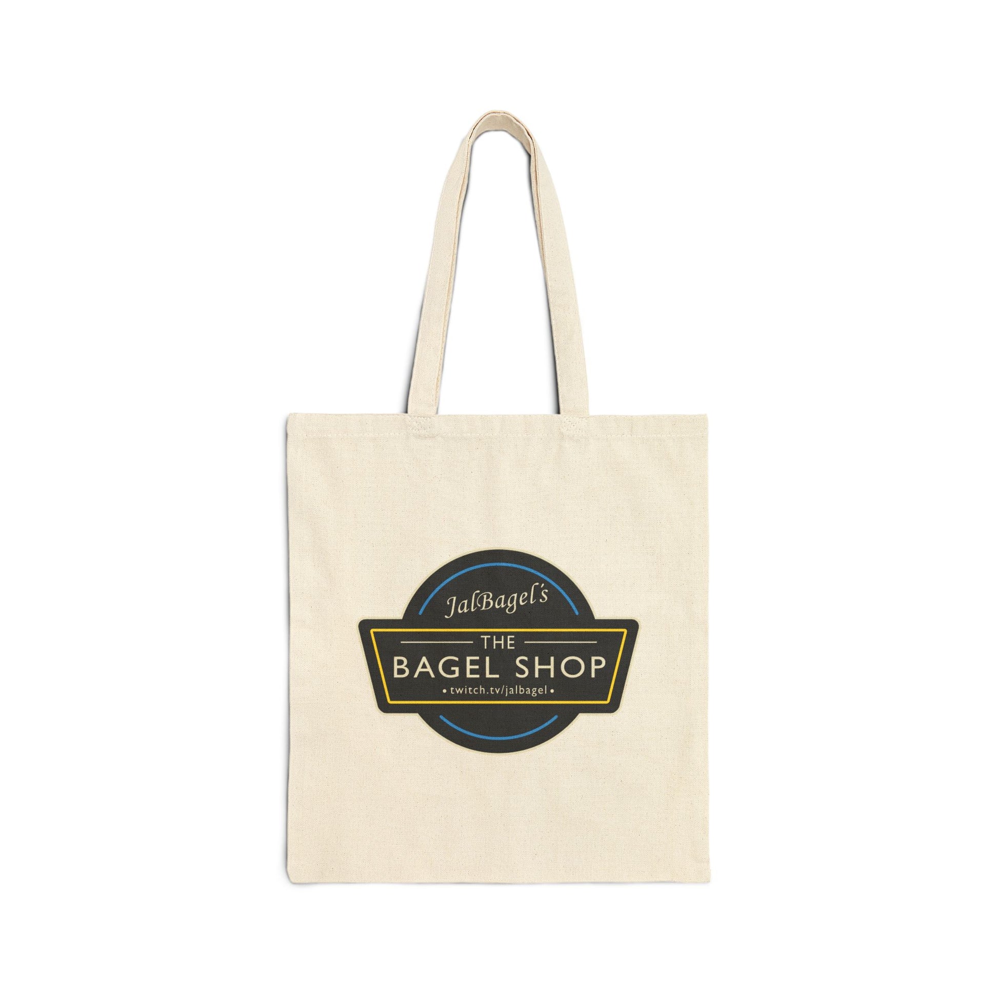 JalBagel - Cotton Canvas Tote Bag - Bagel Shop - TantrumCollectibles.com