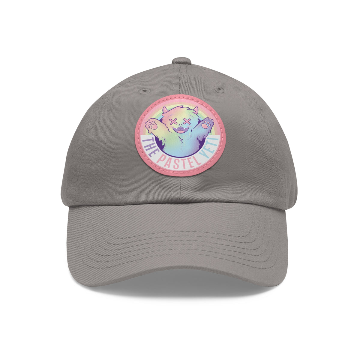 ThePastelYeti - Dad Hat with Leather Patch