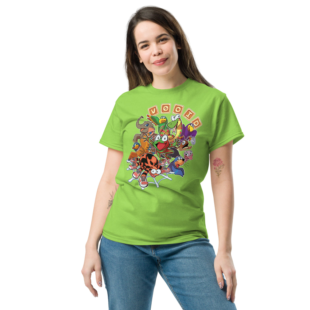 V0oid - Unisex Tee - Animal Friends