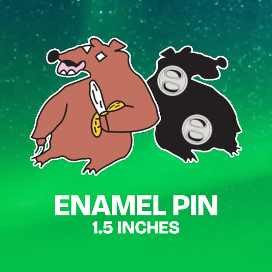 Burr -  Enamel Pin - HyuckBanana