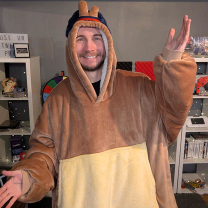 Chambo - Oversized Hooded Blanket - Ollie - TantrumCollectibles.com