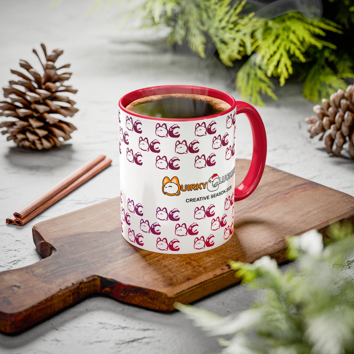 QuirkyCluckers - Colorful Mugs (11oz, 15oz)