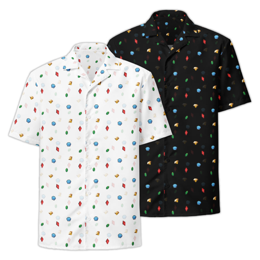 Emidivergent - Unisex Button Shirt - Gem Assortment
