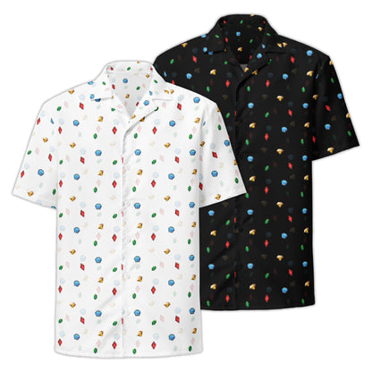 Emidivergent - Unisex Button Shirt - Gem Assortment