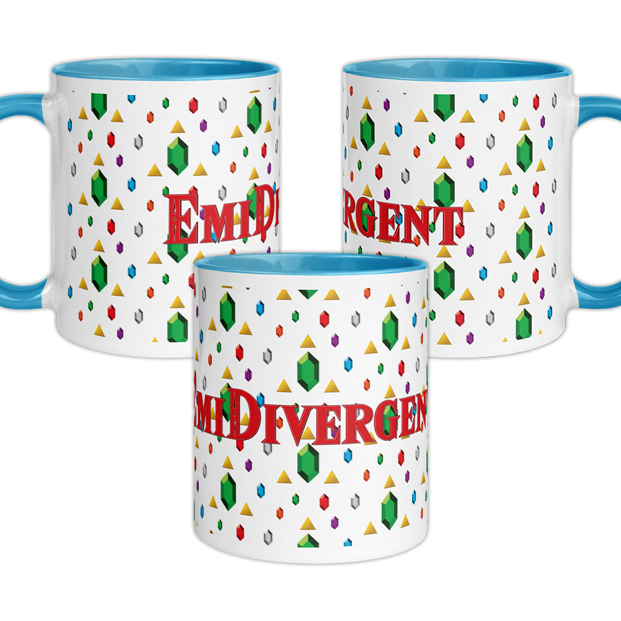 Emidivergent - Colored Mug - The Legend of Emi - TantrumCollectibles.com