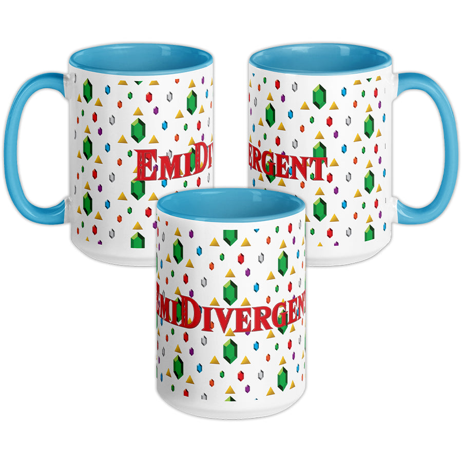 Emidivergent - Colored Mug - The Legend of Emi - TantrumCollectibles.com