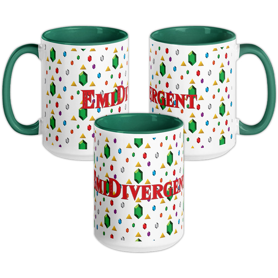 Emidivergent - Colored Mug - The Legend of Emi - TantrumCollectibles.com