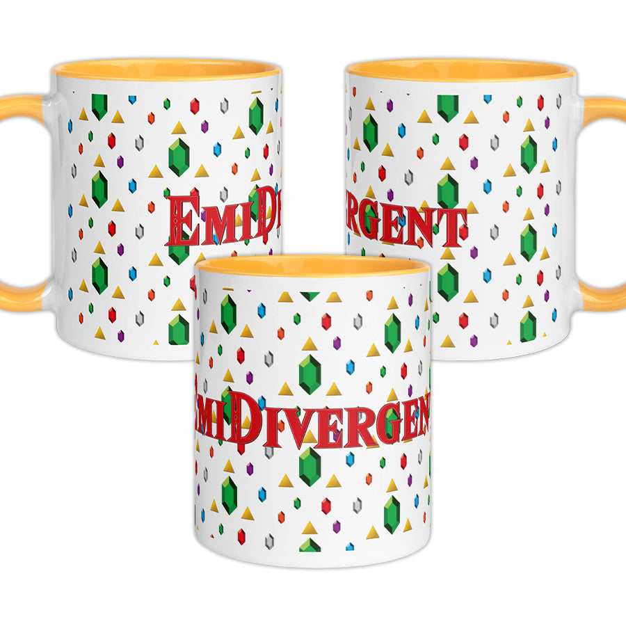 Emidivergent - Colored Mug - The Legend of Emi - TantrumCollectibles.com