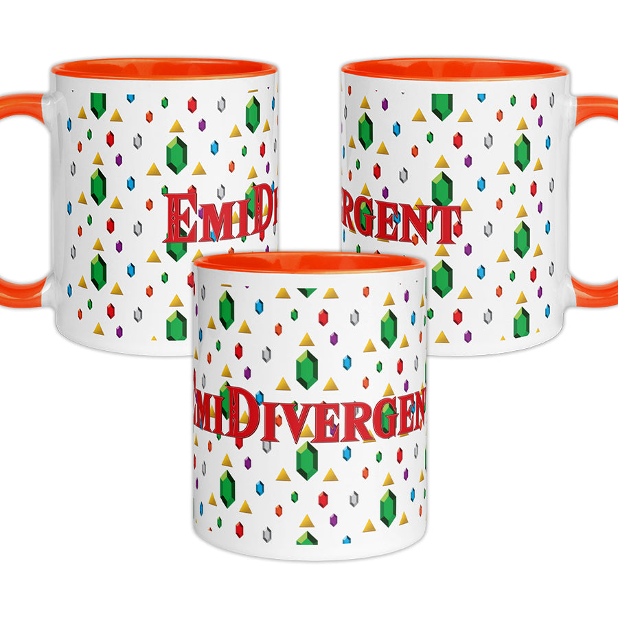Emidivergent - Colored Mug - The Legend of Emi - TantrumCollectibles.com