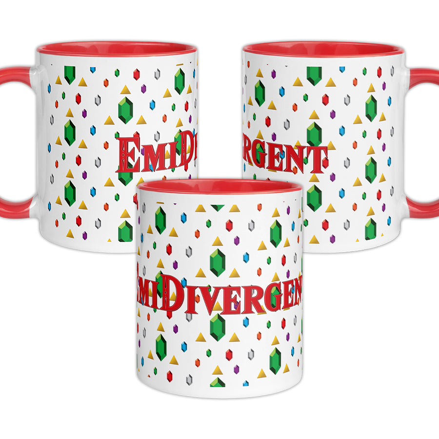 Emidivergent - Colored Mug - The Legend of Emi - TantrumCollectibles.com