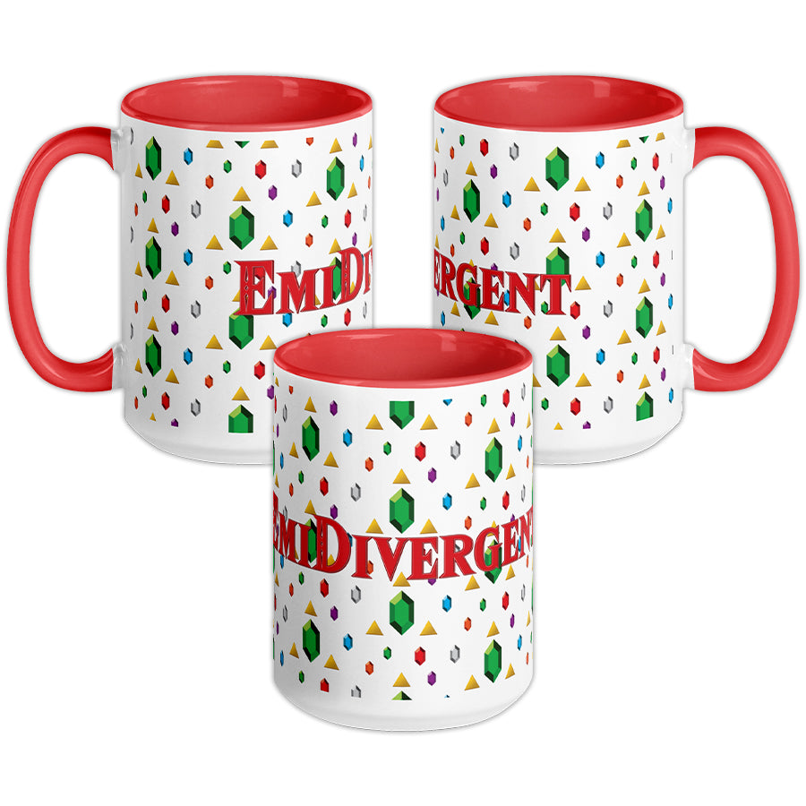 Emidivergent - Colored Mug - The Legend of Emi - TantrumCollectibles.com