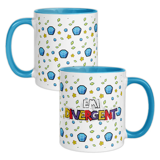 Emidivergent - Colored Mug - Paper Emi - TantrumCollectibles.com