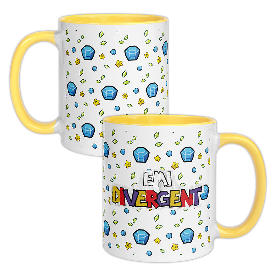 Emidivergent - Colored Mug - Paper Emi - TantrumCollectibles.com